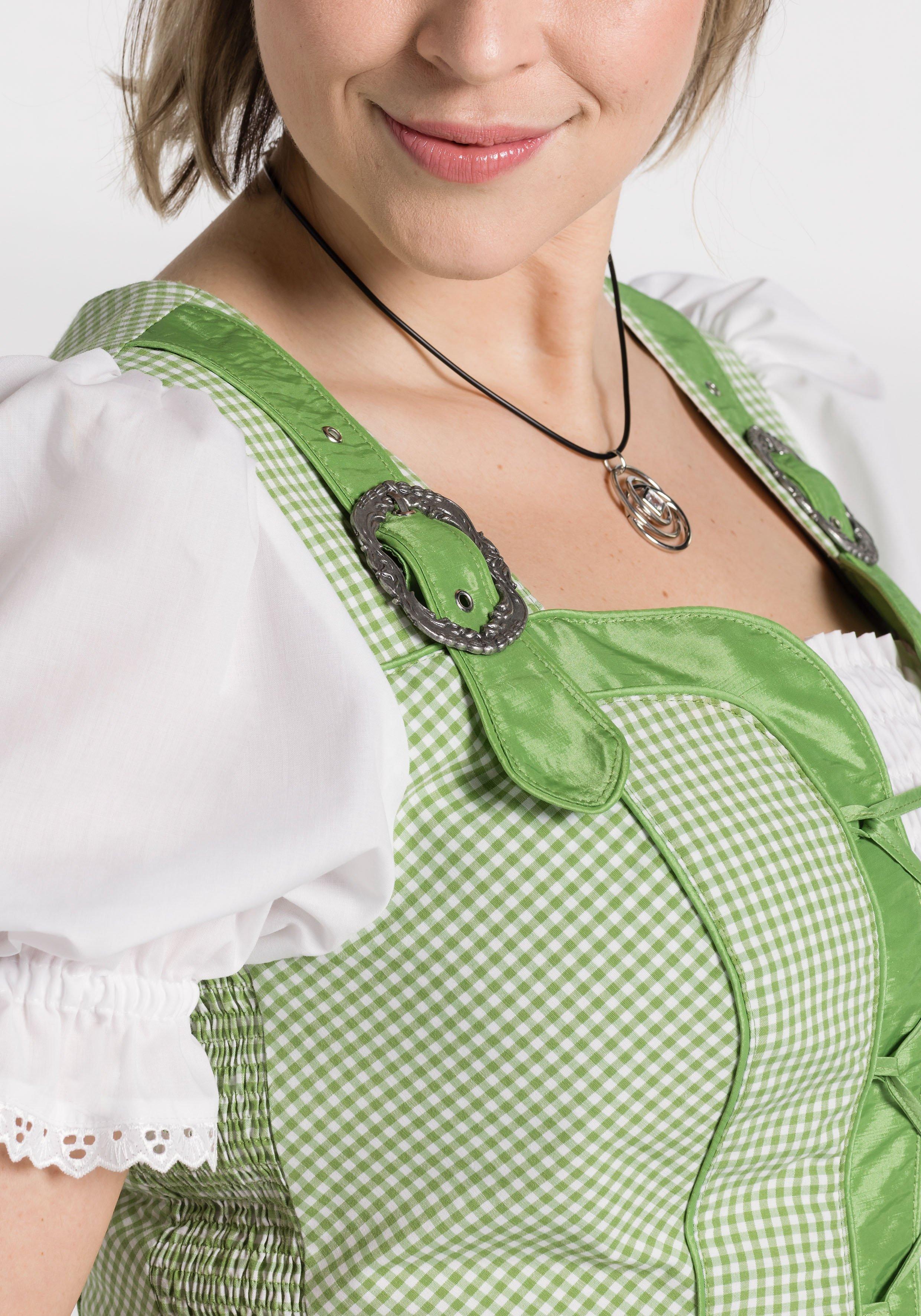 Trachtenbluse im Corsagen-Look