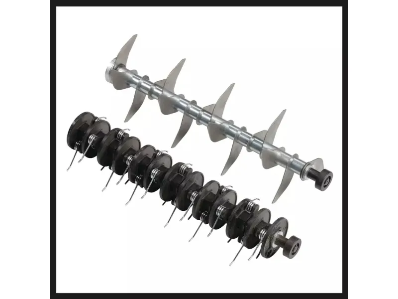 Einhell GE-SA 1435/1, Skubbe plæneklipper, 35 cm, Roterende knive, 28 L, 4 hjul, Plast