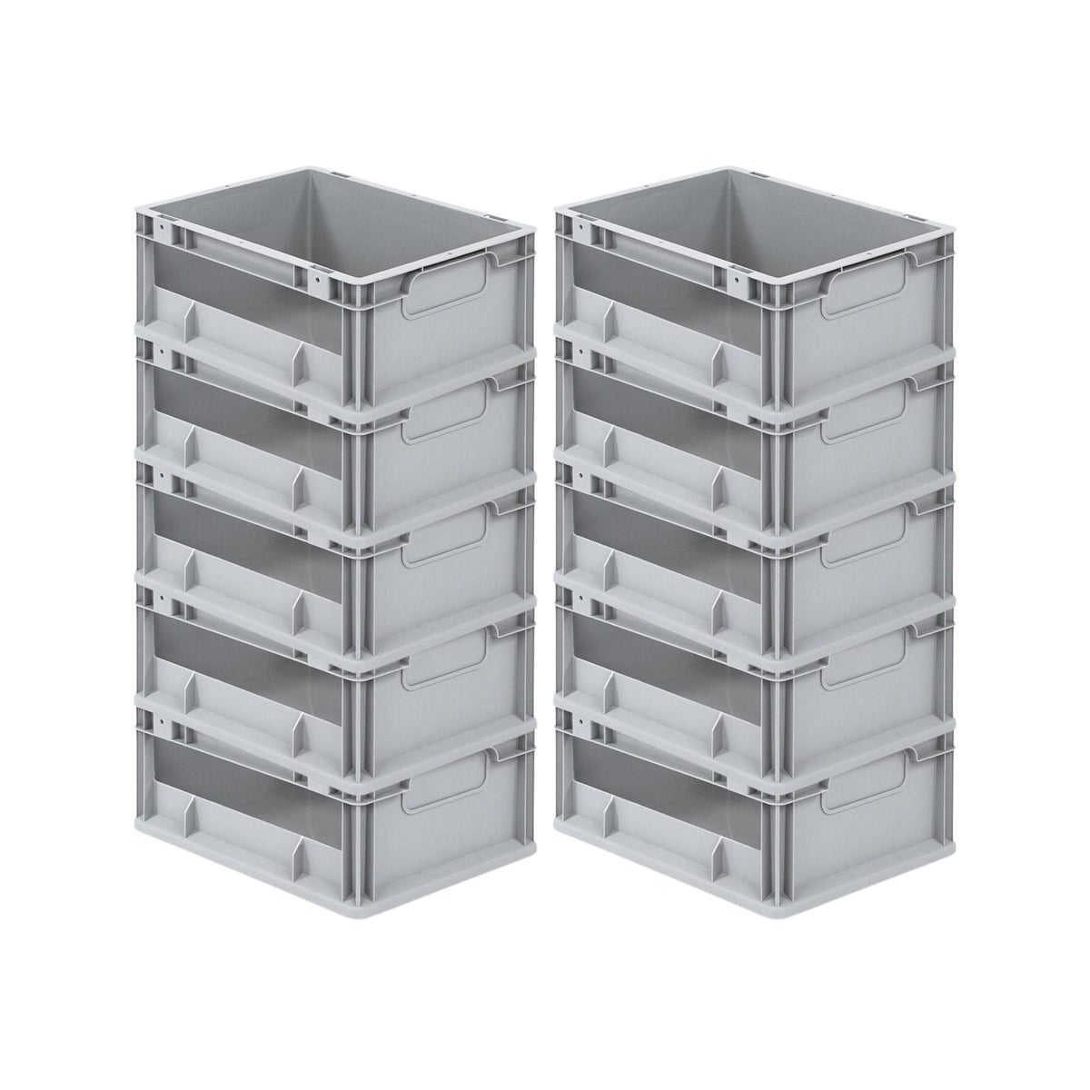 PROREGAL Eurobox NextGen Insight HxBxD 17 x 30 x 40 cm 16 liter Zijwaarts open Euro Container Transportbox
