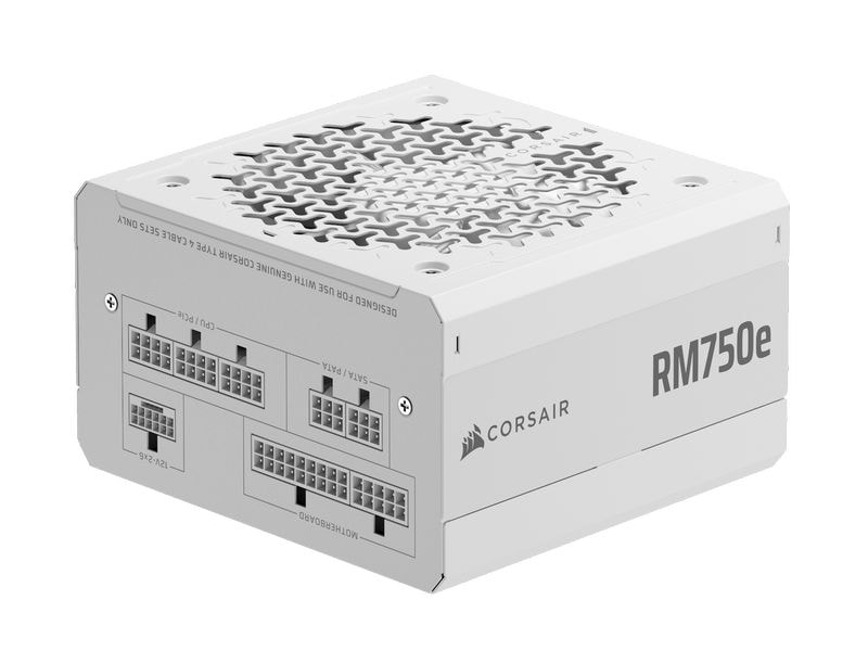Corsair Netzteil RMe Serie 2025 RM750e 750 W Vollständig modulares, geräuscharmes ATX-Netzteil mit 750 W Leistung