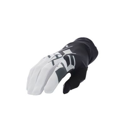 Gants cross Acerbis MX LINEAR 2024 - Blanc / Noir