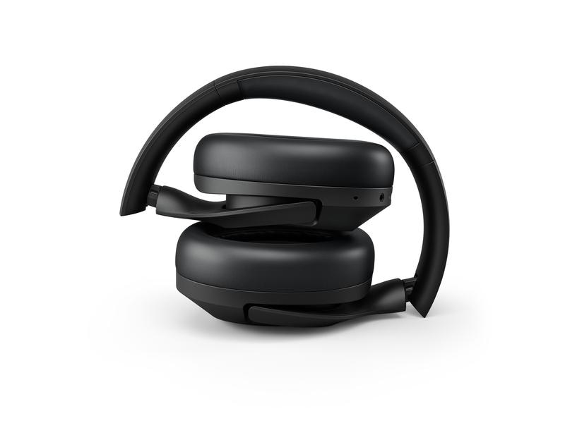 Philips Wireless Over-Ear-Kopfhörer TAH8506BK Schwarz Schlanker Kopfhörer mit grossartigem Sound