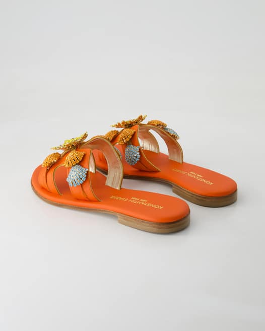 Konstantin Starke PS656 Pantoletten in Orange