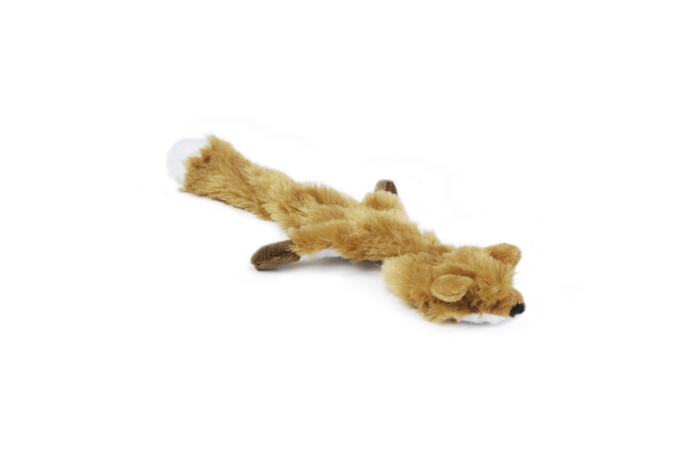 Beeztees Vos - Knuffel - Hondenspeelgoed - bruin - 2.5x10x15 cm - L