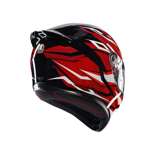 AGV - Casque K1 S Lion Rouge / Blanc / Noir