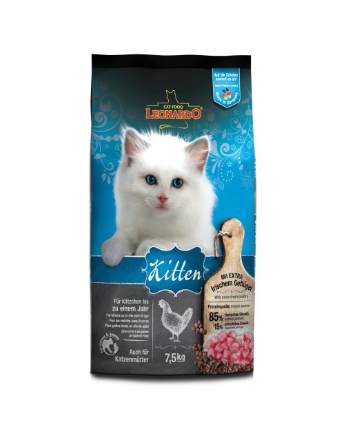 Leonardo Kitten Gevogelte - Kattenvoer