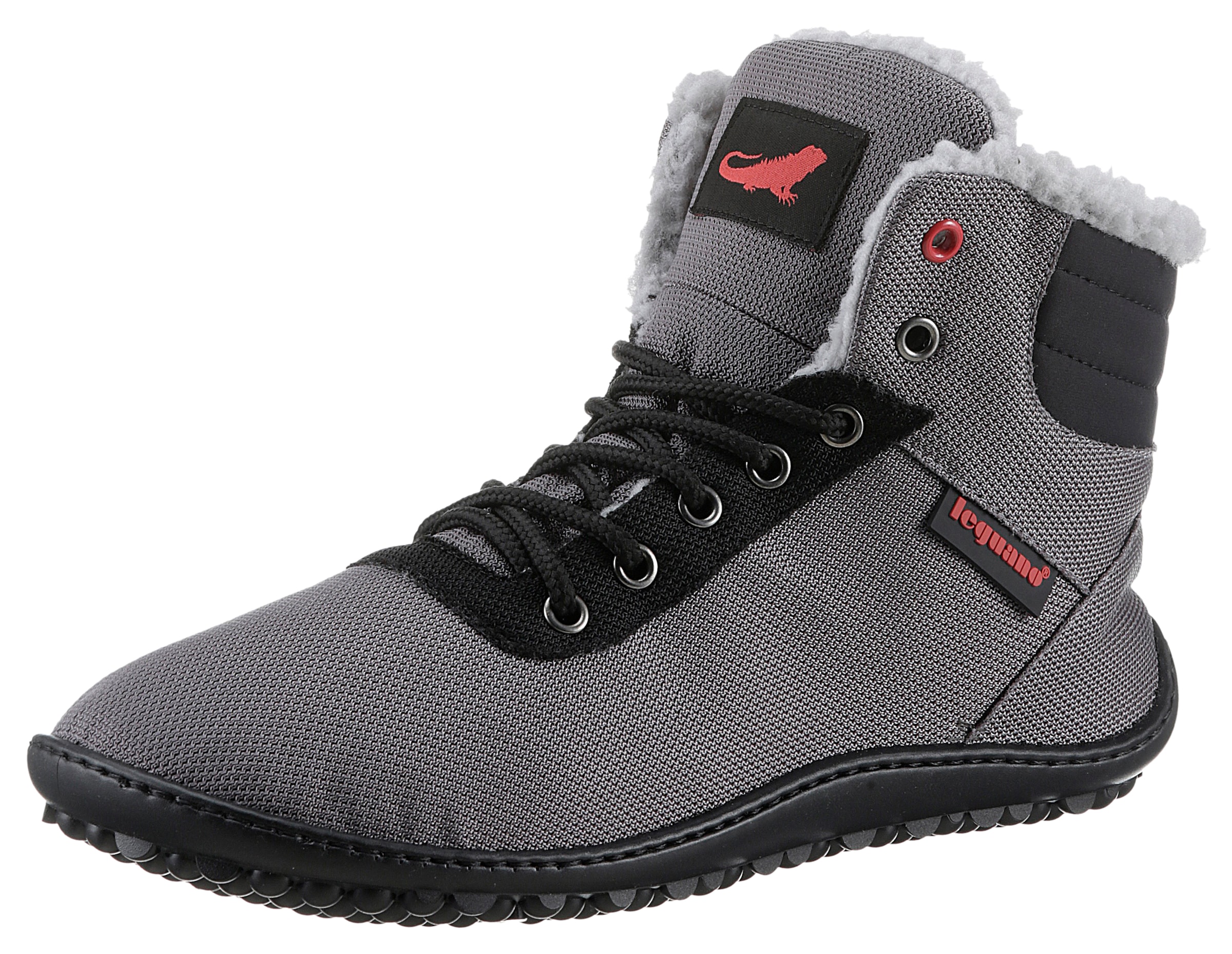 Leguano Barfussschuh »KOSMO«  , Bequemschuh, Schnürboots mit einzigartiger Halbkugel-Laufsohle