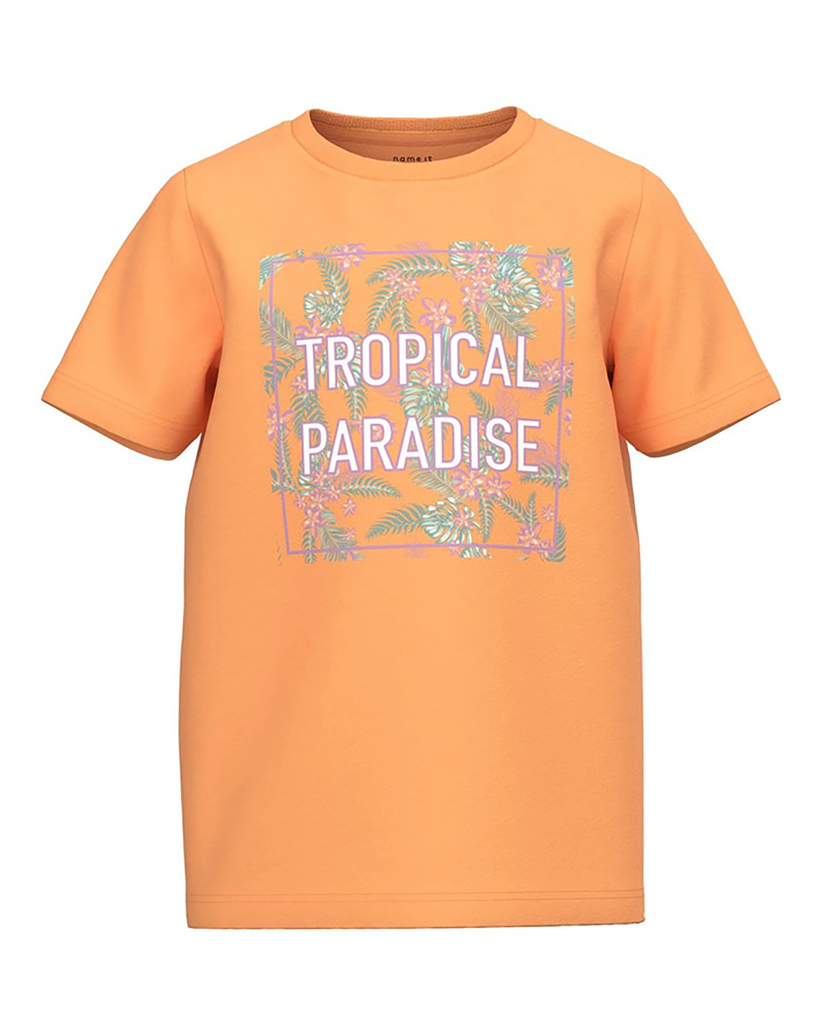 T-Shirt NKFJASMINE - TROPICAL in mock orange