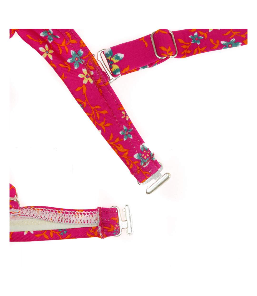 Haut de Bikini Rose/Fleurs Femme Nana Cara Bolly