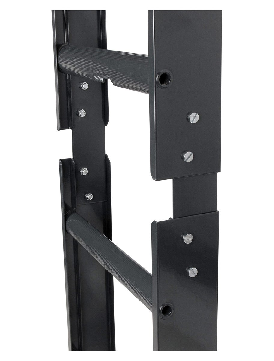 Iller verbindingsbeugel voor dakladders, aluminium, kaal, stijf (2 stuks)