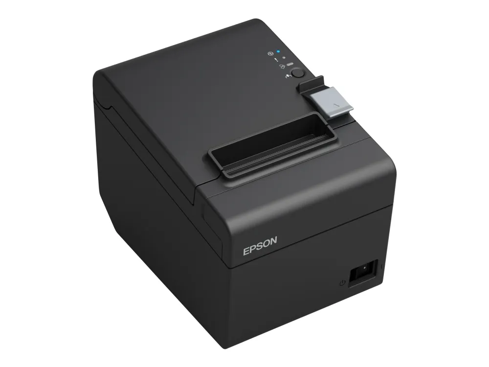 Epson TM T20III - Kvitteringsprinter - termisk linje - Rulle (7,95 cm) - 203 x 203 dpi - op til 250 mm/sek. - LAN - skærer - sort