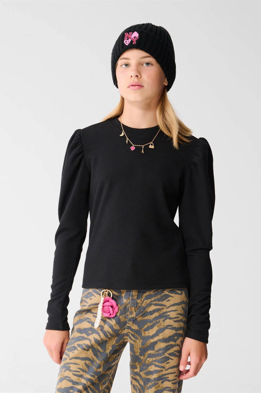 Shoeby longsleeve zwart