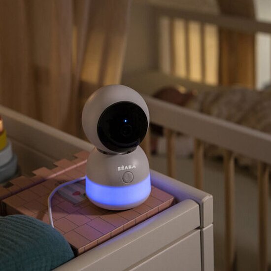 Écoute Bébé Vidéo Zen Night Light   Blanc        de               Béaba