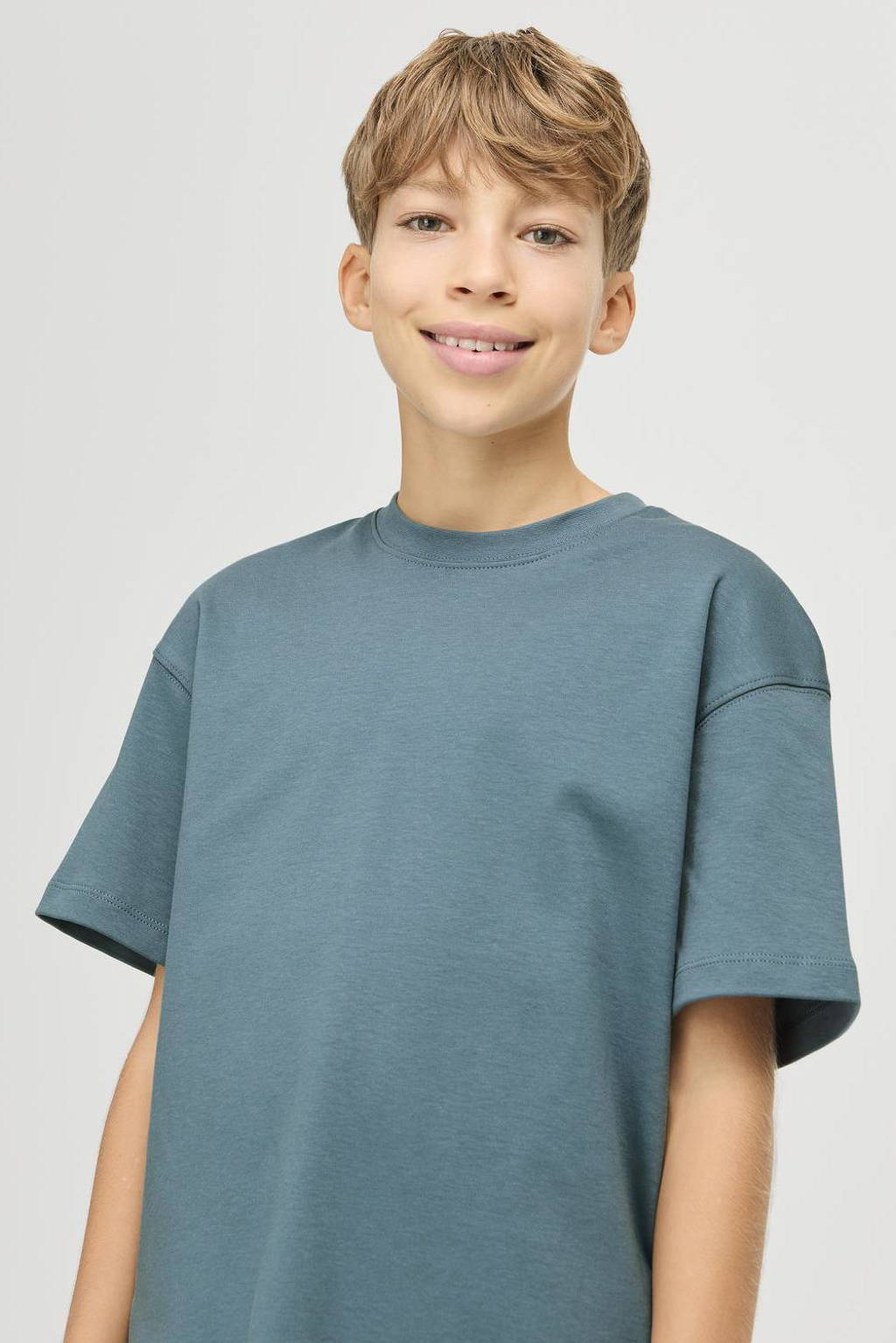 JACK & JONES T-shirt JJEURBAN EDGE blauw