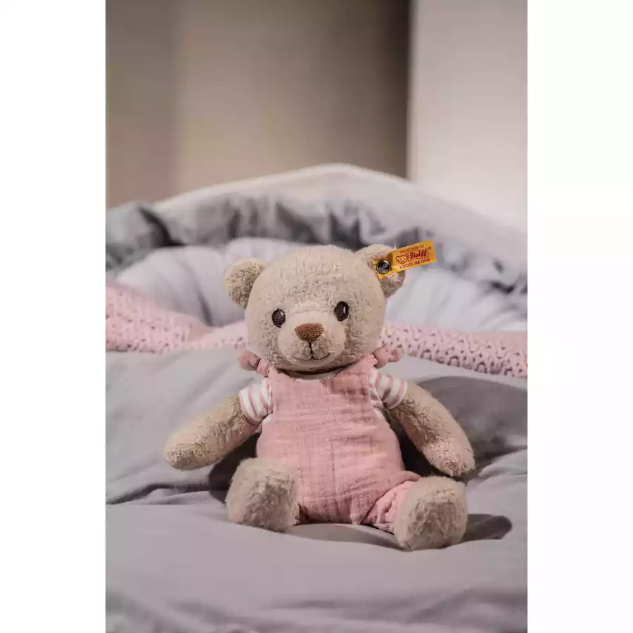 Steiff Teddybär Nele beigerosa GOTS, 26 cm