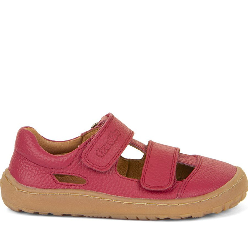 Froddo Froddo Barefoot Sandales Deux Scratchs Rouge