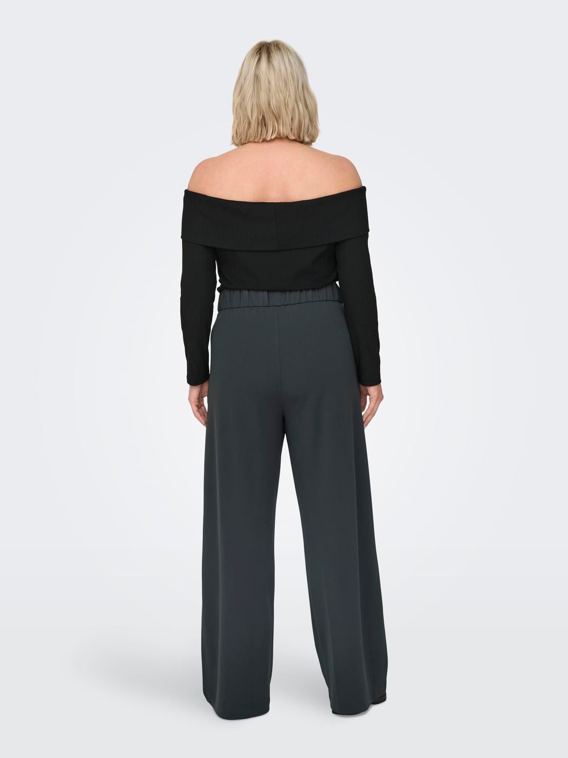 CARSTILLA Normal geschnitten Hose mit weitem Beinschnitt Phantom