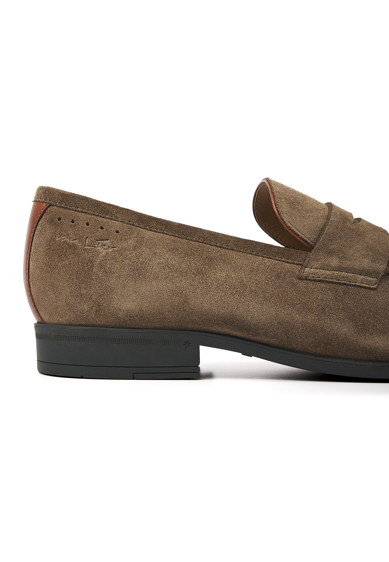 Taupe suède Portofino loafer