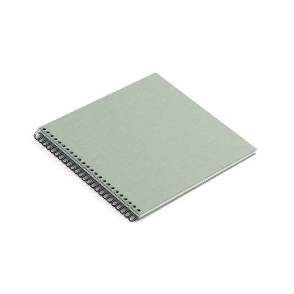 Fotoalbum Soft Teal med hvite ark 35x31,5cm Bigso Box of Sweden