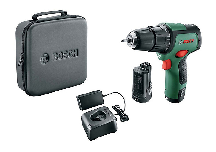 Perceuse visseuse à percussion sans fil Bosch EasyImpact 12 brushless 12V - 2 x 2,0Ah