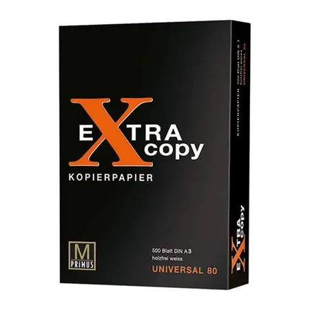 Primus Kopierpapier A3 weiß, 500 Blatt Extra Copy