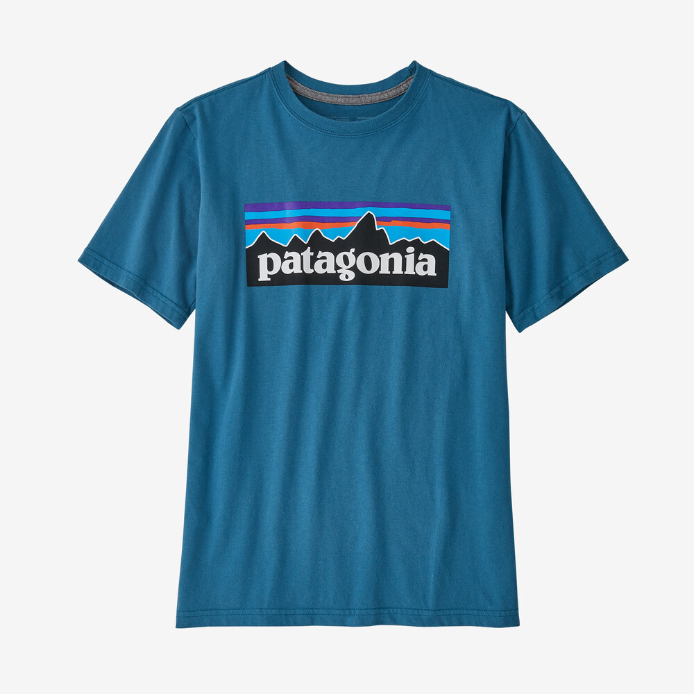 Kinder-T-Shirt aus regenerativer, biozertifizierter Baumwolle mit P-6-Logo