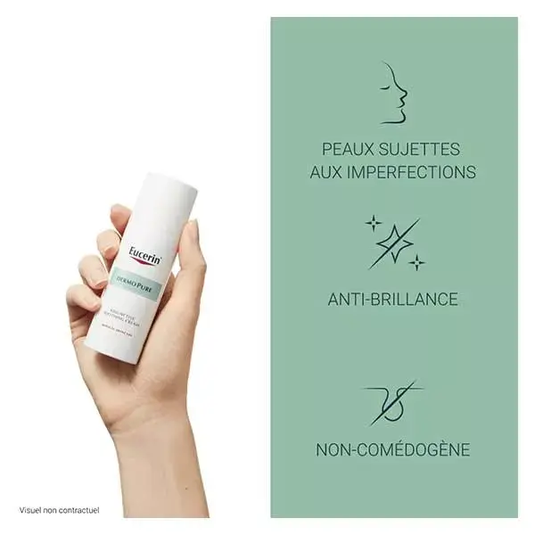 Fluido Matificante Eucerin DermoPure Mat para Pele com Tendência Acneica 50ml