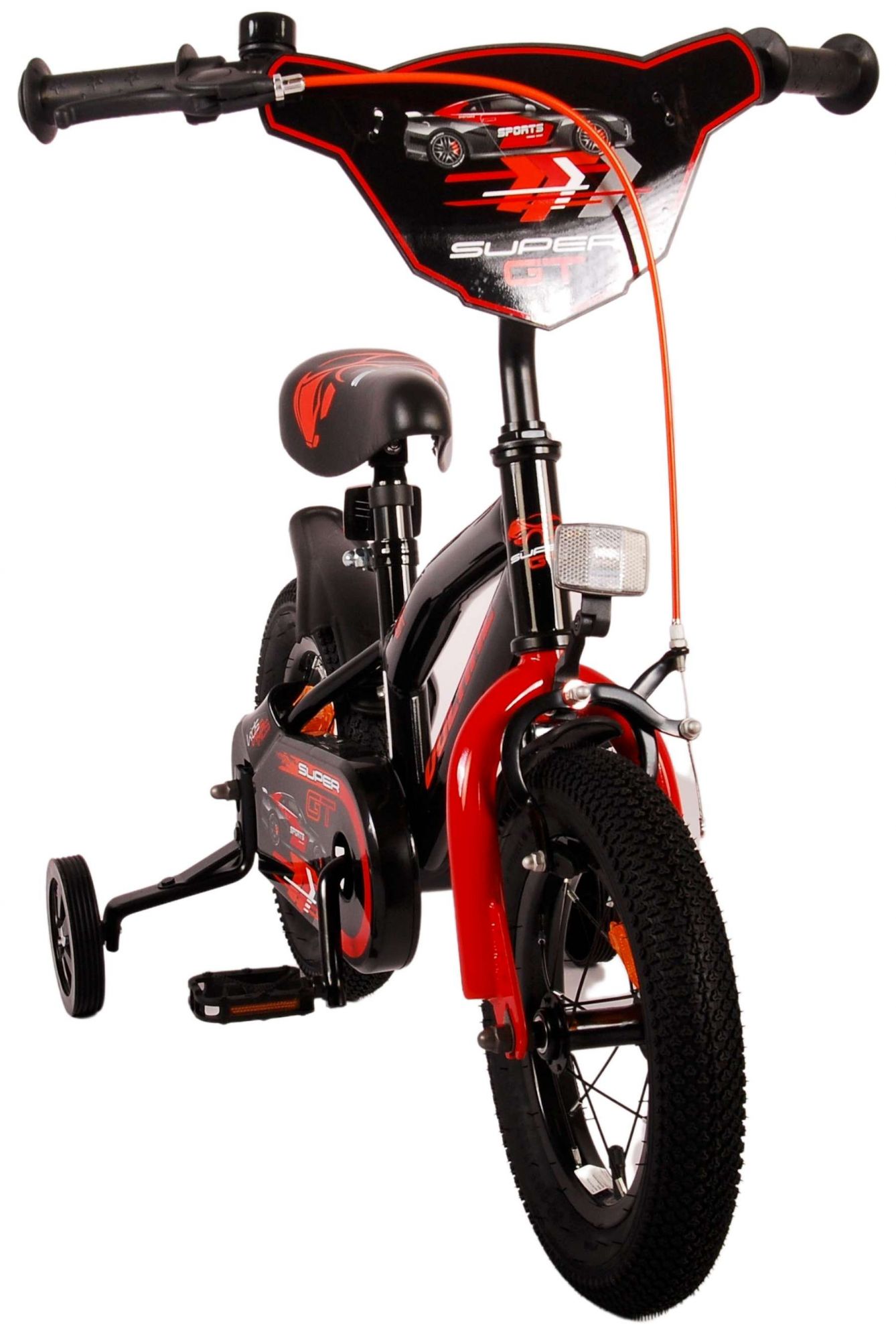 TPFSports Super GT Kinderfahrrad - Jungen - 12 Zoll - Rücktritt + Handbremse - Blau