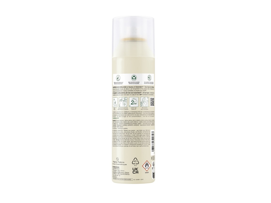 CHAMPO SECO KLORANE AVEIA E CERAMIDA 150ML