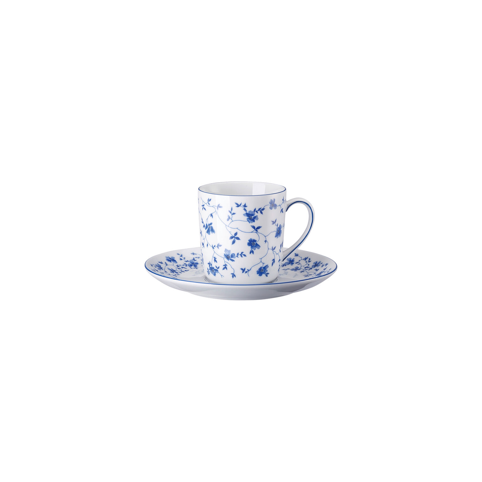 Form 1382 Blaublüten Becher mit Henkel