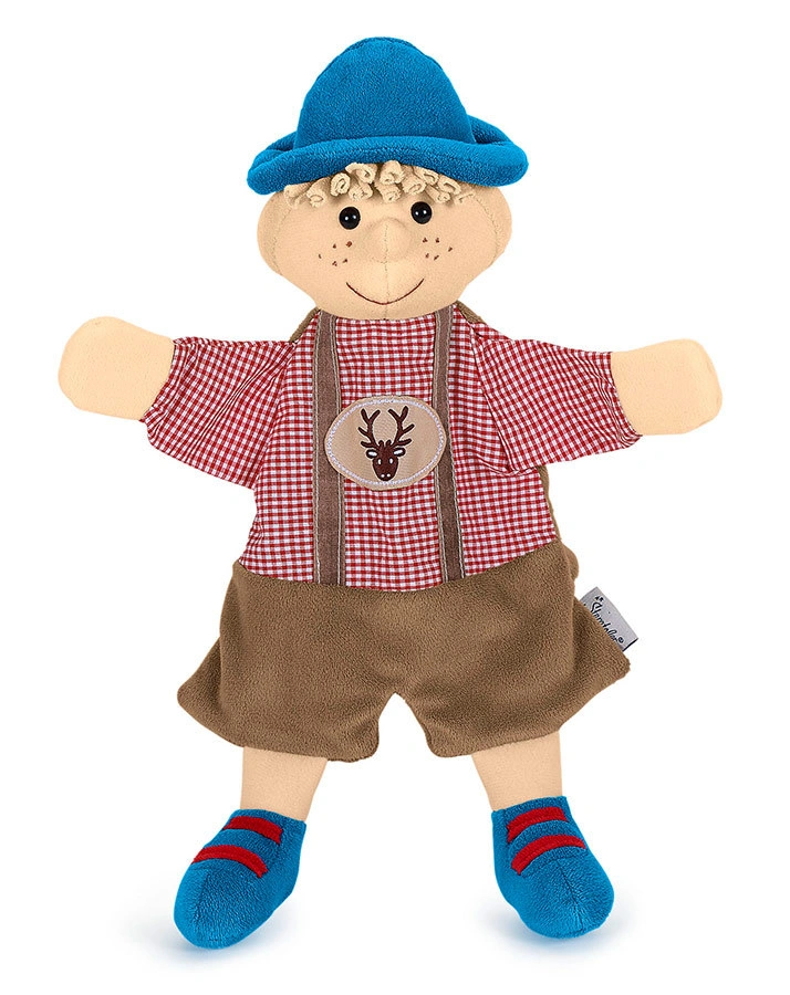 Handpuppe SEPPEL in bunt