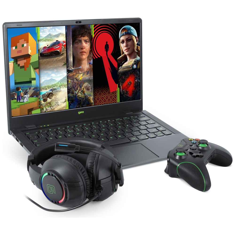 Geobook 14X Laptop, Headset & Controller Bundle – Xbox Game Pass Edition Laptop