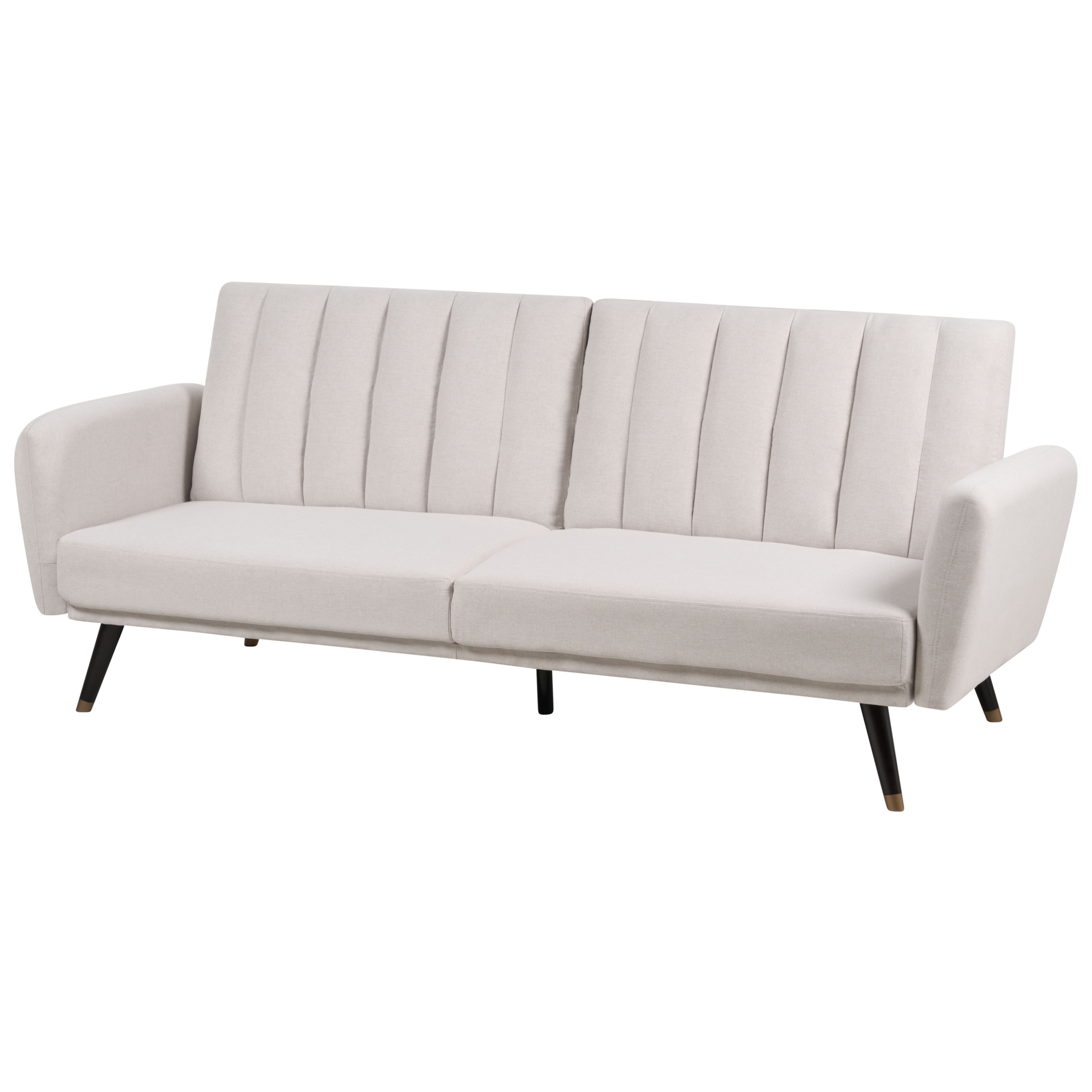 Beliani - VIMMERBY  - Slaapbank - Beige - Polyester
