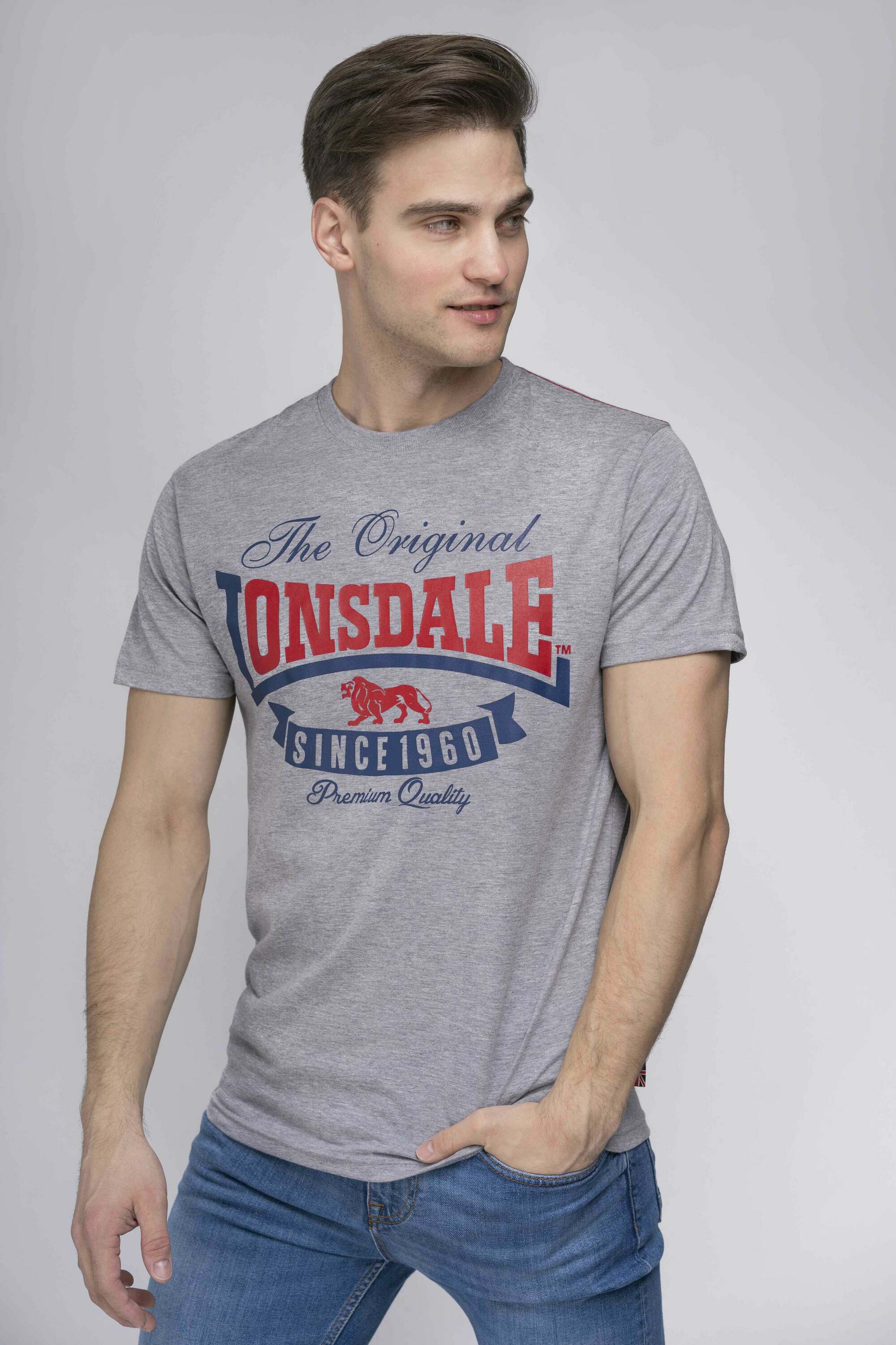 Lonsdale Herren T-Shirt normale Passform CORRIE