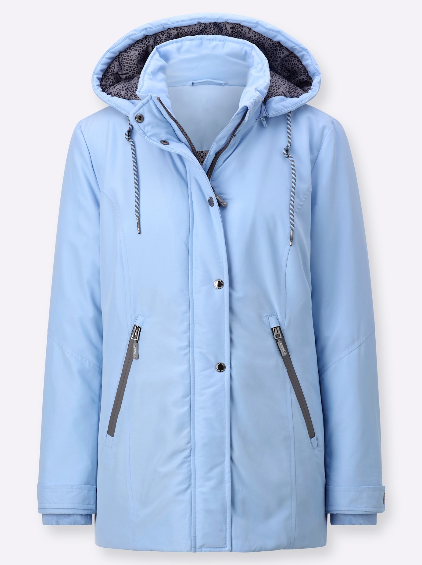 Casual Looks Funktionsjacke mit Kapuze