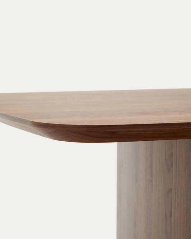 Kave Home Litto eettafel 200x100 walnoot