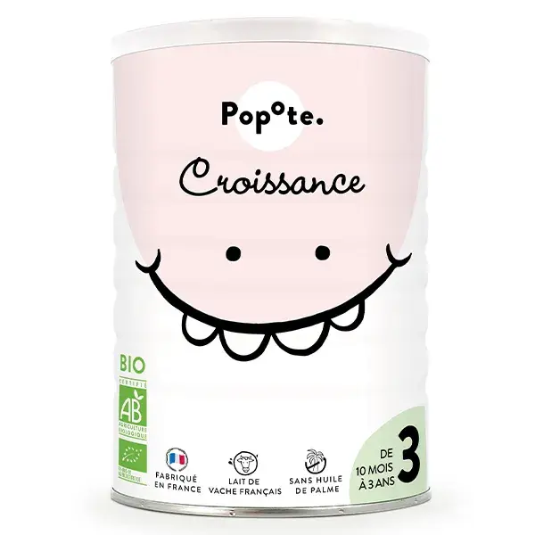 Leite infantil orgânico para crescimento, 400g
