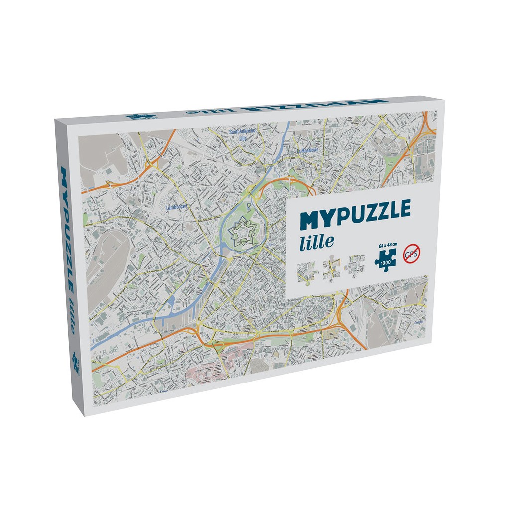 Mypuzzle Lille - 1000 Pièces