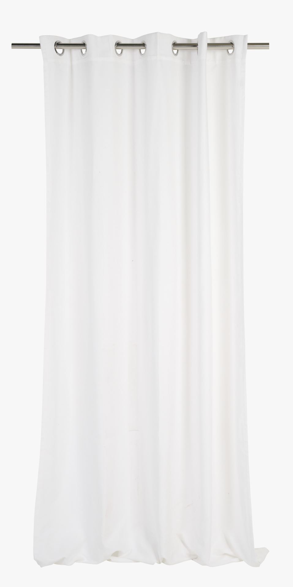Gardin denimblå - 140x220 cm
