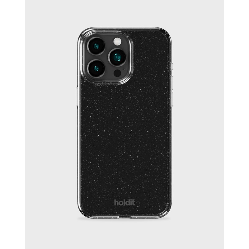 Holdit<br>Mobilcover Glitter Iphone 15 Pro