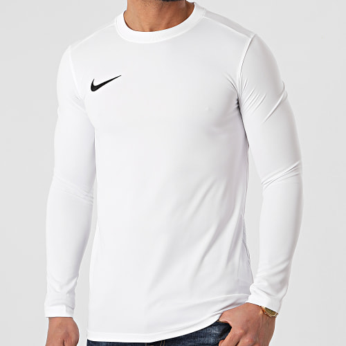 Tee Shirt Manches Longues Dri-FIT Blanc
