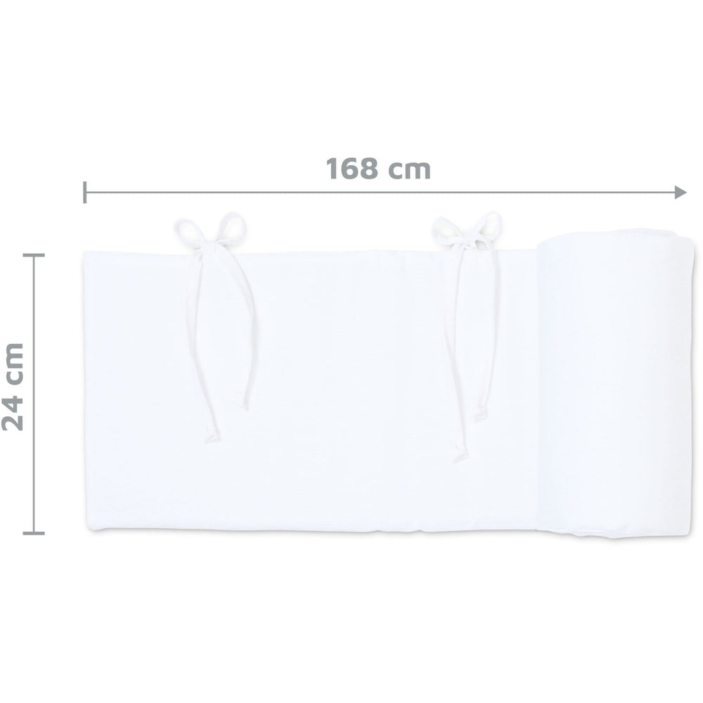 Køb babybay® White Piqué Sengerand
