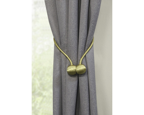 Flex-S stropdas met magneet, goud, 48 cm
