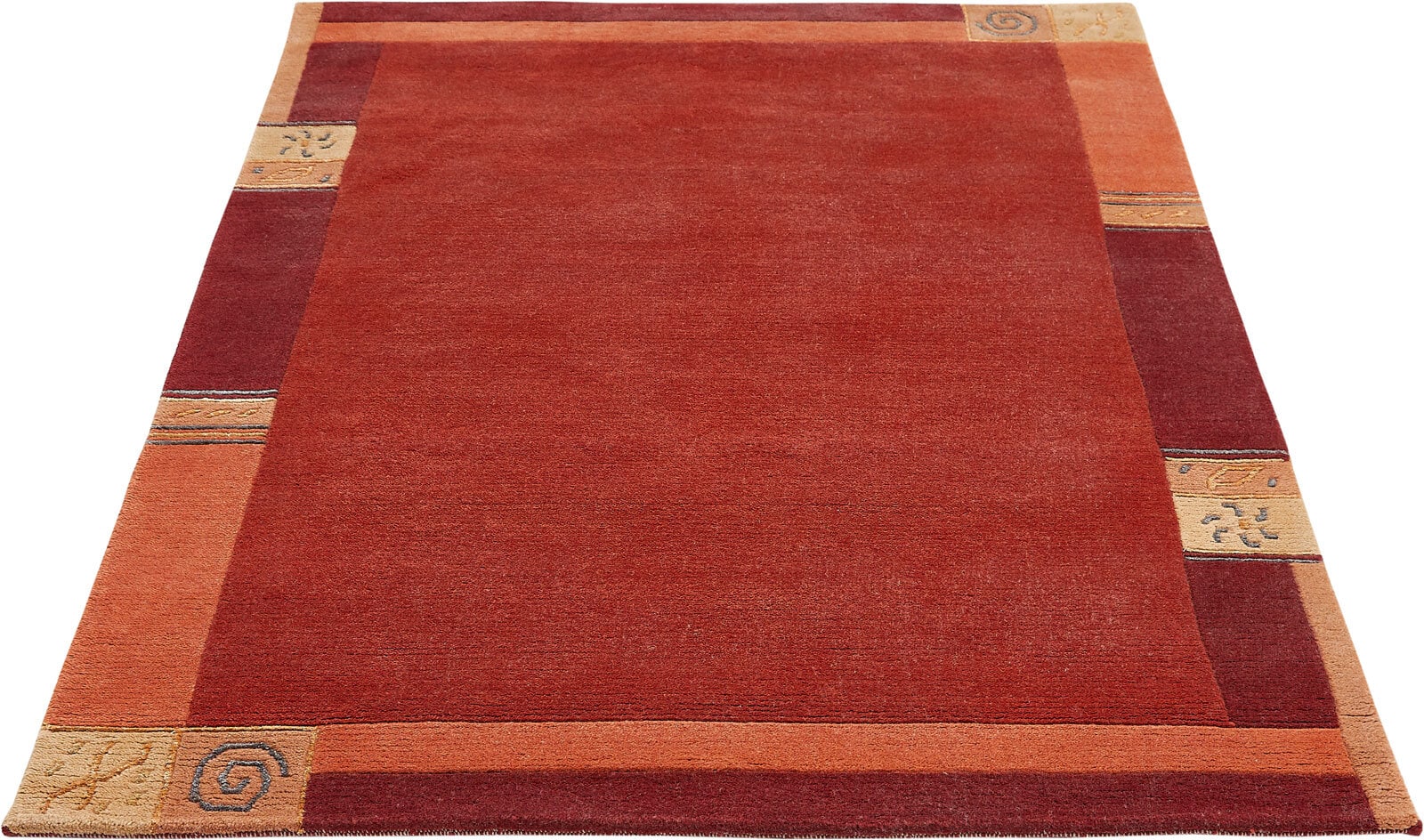 Teppich MANALI 90 x 160 cm rot