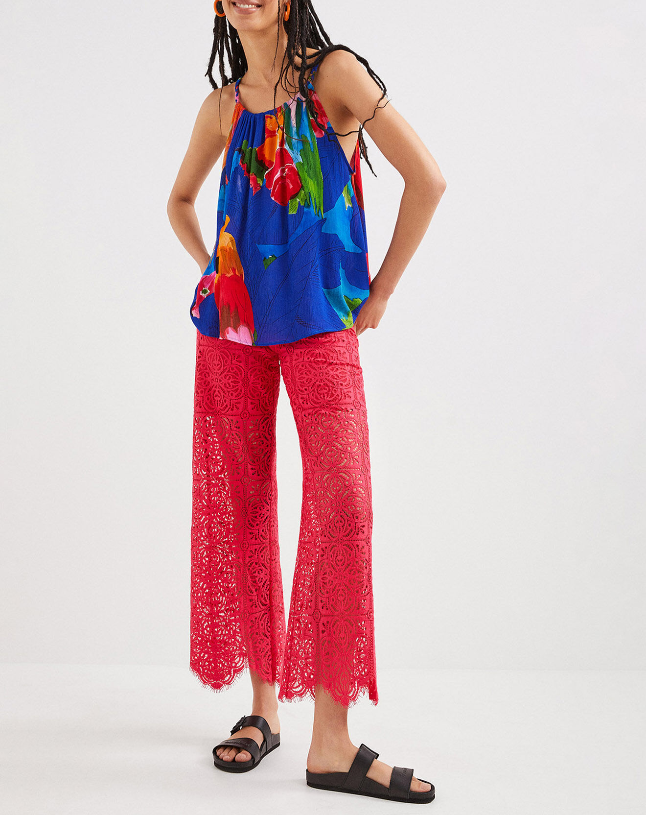Desigual Top Mya bleu klein
