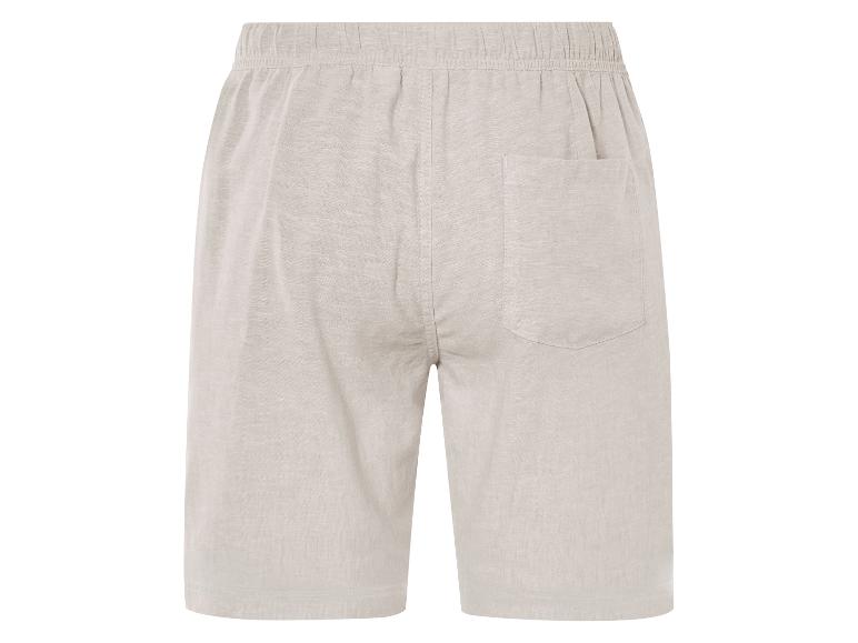Korte linnen heren broek