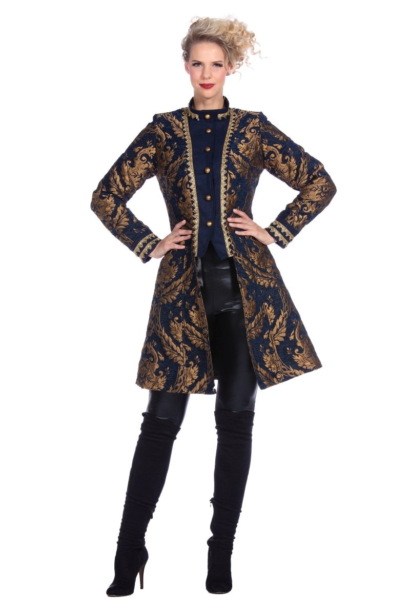 Steampunk Jas Dames Lang