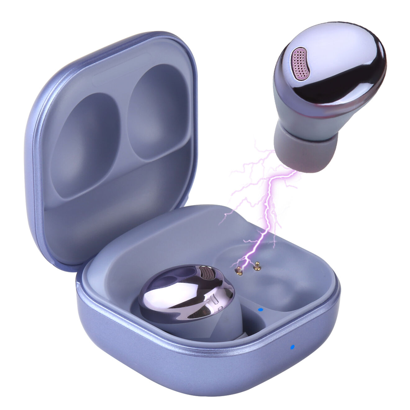 Onamaste Écouteurs Bluetooth sans fil violets