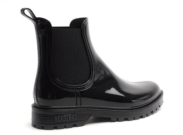 Verbenas boots bottine plates femme gaudi brillo noir