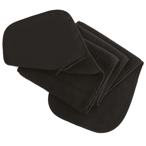 Cachecol bolha acolchoado de inverno Active com bolso com zíper